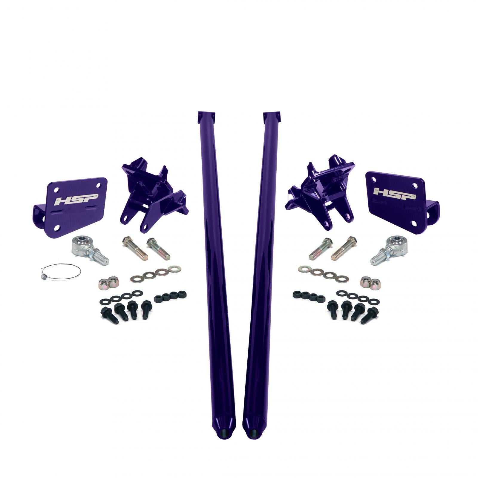 Traction Bars For 2017.5-2022 Ford Powerstroke 6.7L F350 SRW (RCLB)-Illusion Purple HSP Diesel