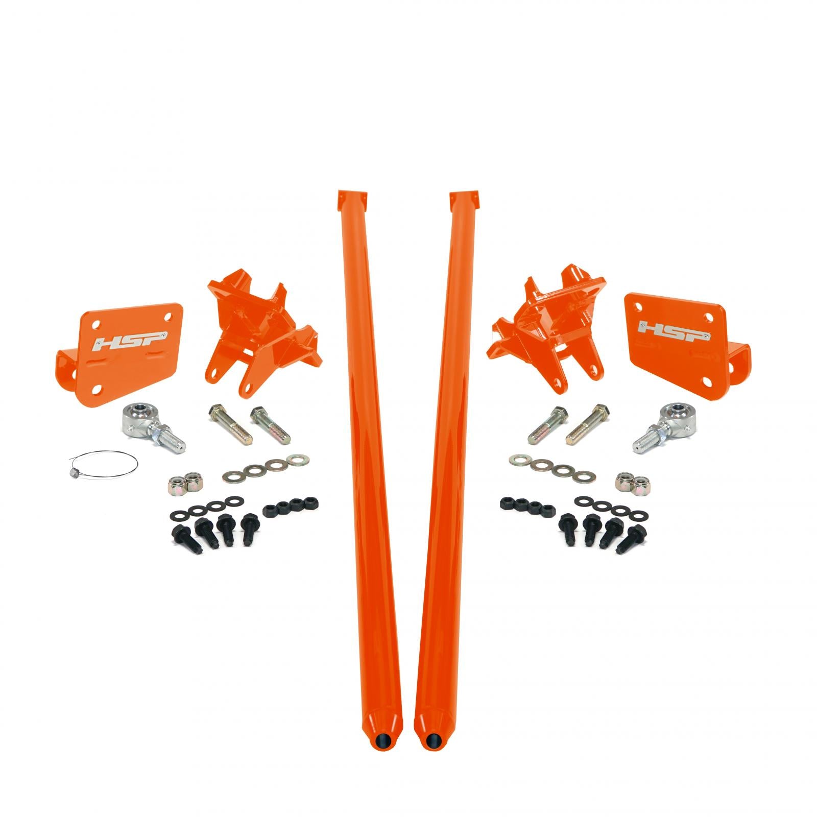 Traction Bars For 2017.5-2022 Ford Powerstroke 6.7L F350 SRW (RCLB)-M&M Orange HSP Diesel