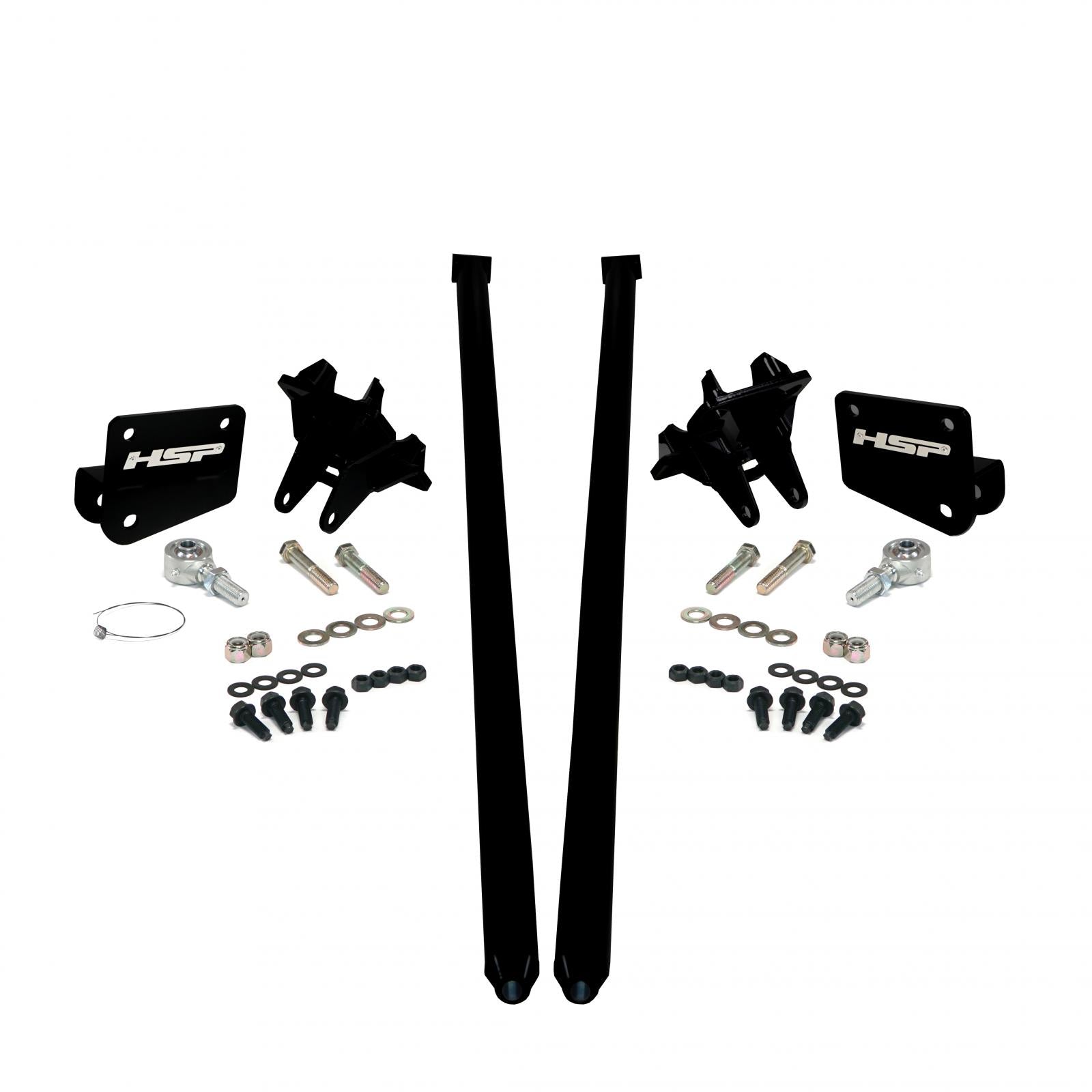 Traction Bars For 2017.5-2022 Ford Powerstroke 6.7L F350 SRW (RCLB)-Silk Satin Black HSP Diesel