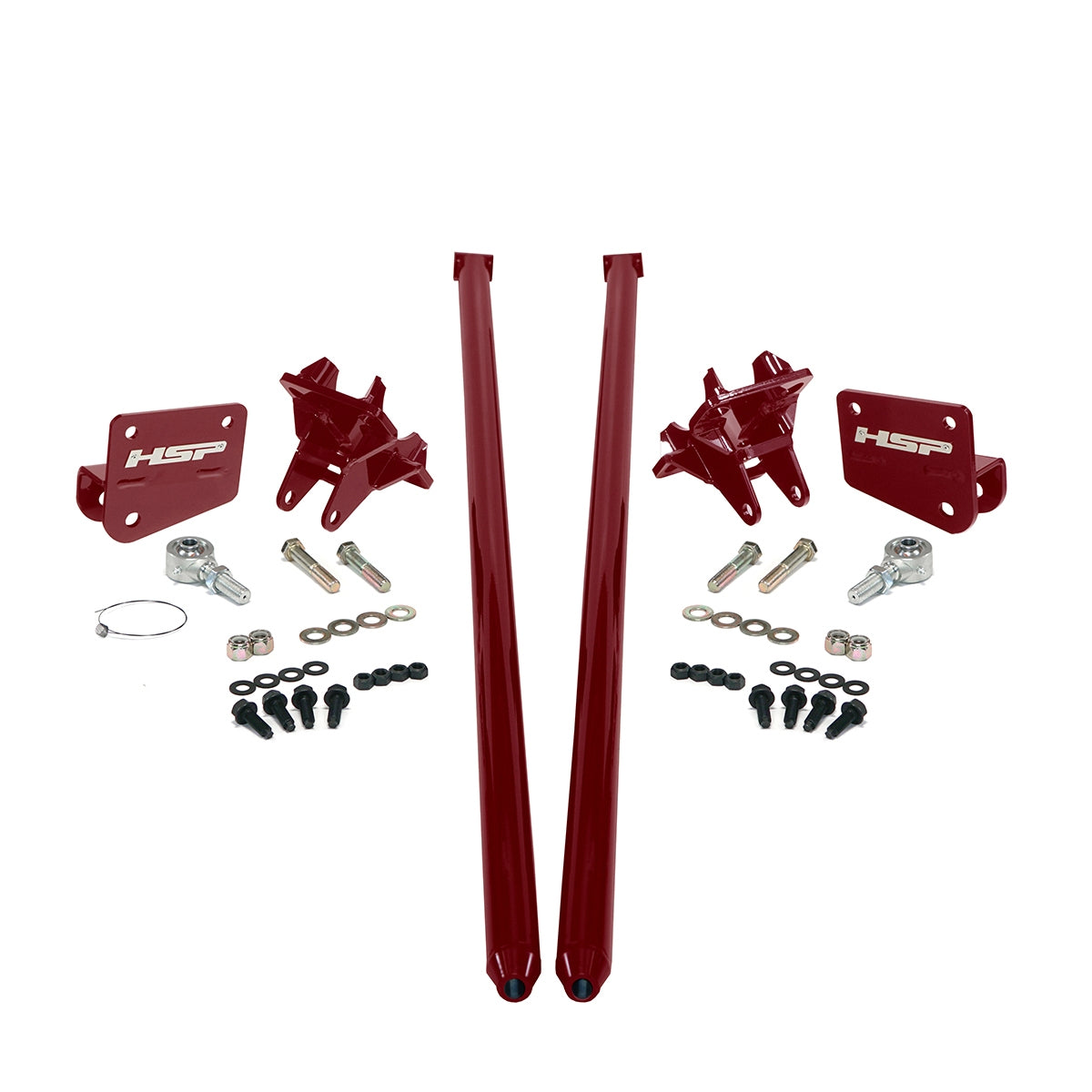 Traction Bars For 2017.5-2022 Ford Powerstroke 6.7L F350 SRW (ECLB,CCSB)-Illusion Cherry HSP Diesel