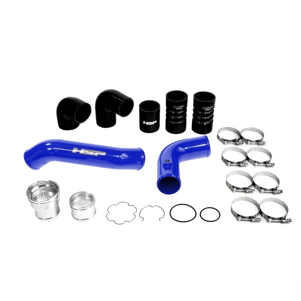 Intercooler Bundle Kit For 2011-2022 Ford Powerstroke F250/350 6.7L-Illusion Blueberry HSP Diesel