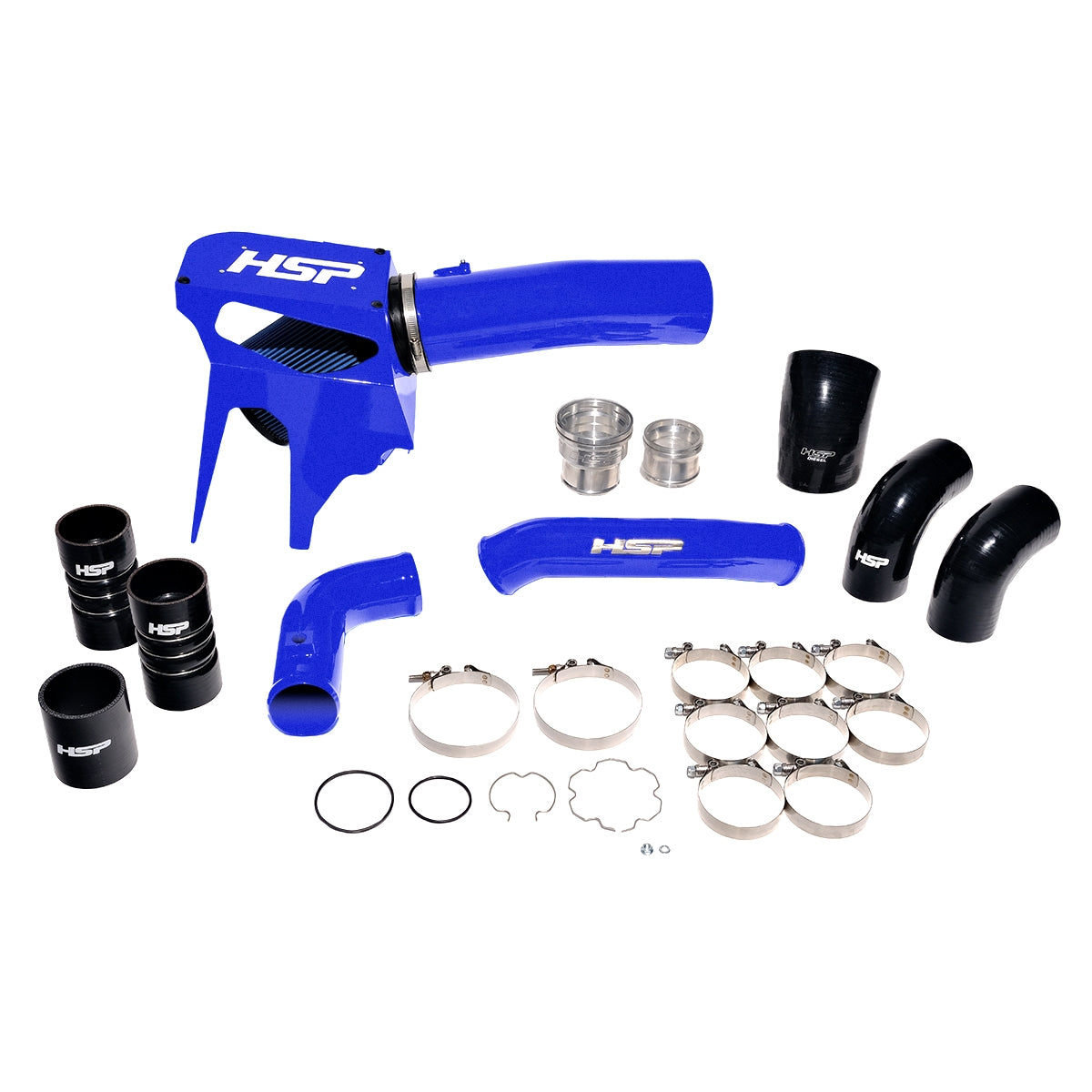 Intake And Intercooler Bundle Kit For 2020-2022 Ford Powerstroke F250/350 6.7L-Illusion Blueberry HSP Diesel