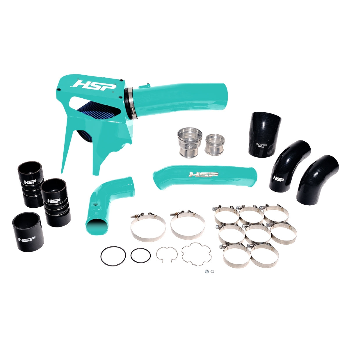 Intake And Intercooler Bundle Kit For 2020-2022 Ford Powerstroke F250/350 6.7L-Custom Color HSP Diesel