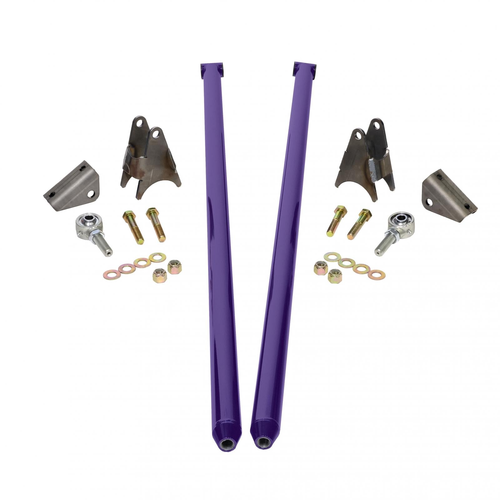 80 Inch Universal Traction Bars For Offset Leafspring 4 Inch Axle-Illusion Purple HSP Diesel