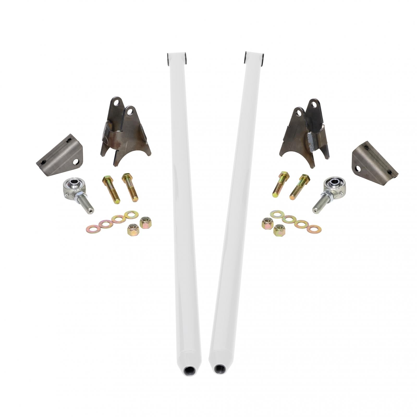 80 Inch Universal Traction Bars For Offset Leafspring 4 Inch Axle-Polar White HSP Diesel