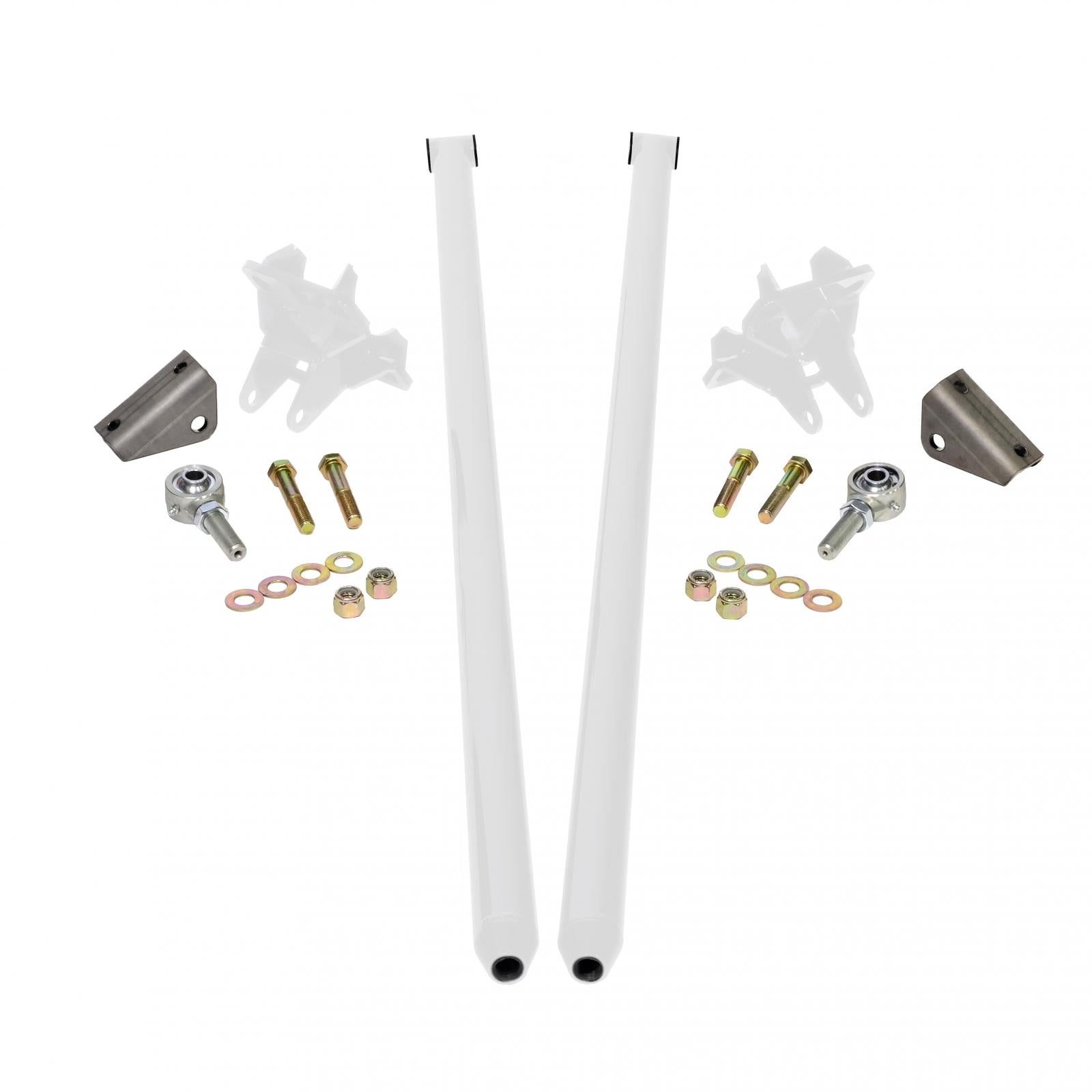 80 Inch Universal Traction Bars For Inline Leafspring 3.5 Inch Axle-Polar White HSP Diesel