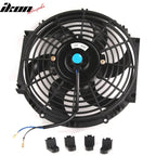 10in Pull Push Electric Radiator Engine Cooling Fan W/ Mount Kit