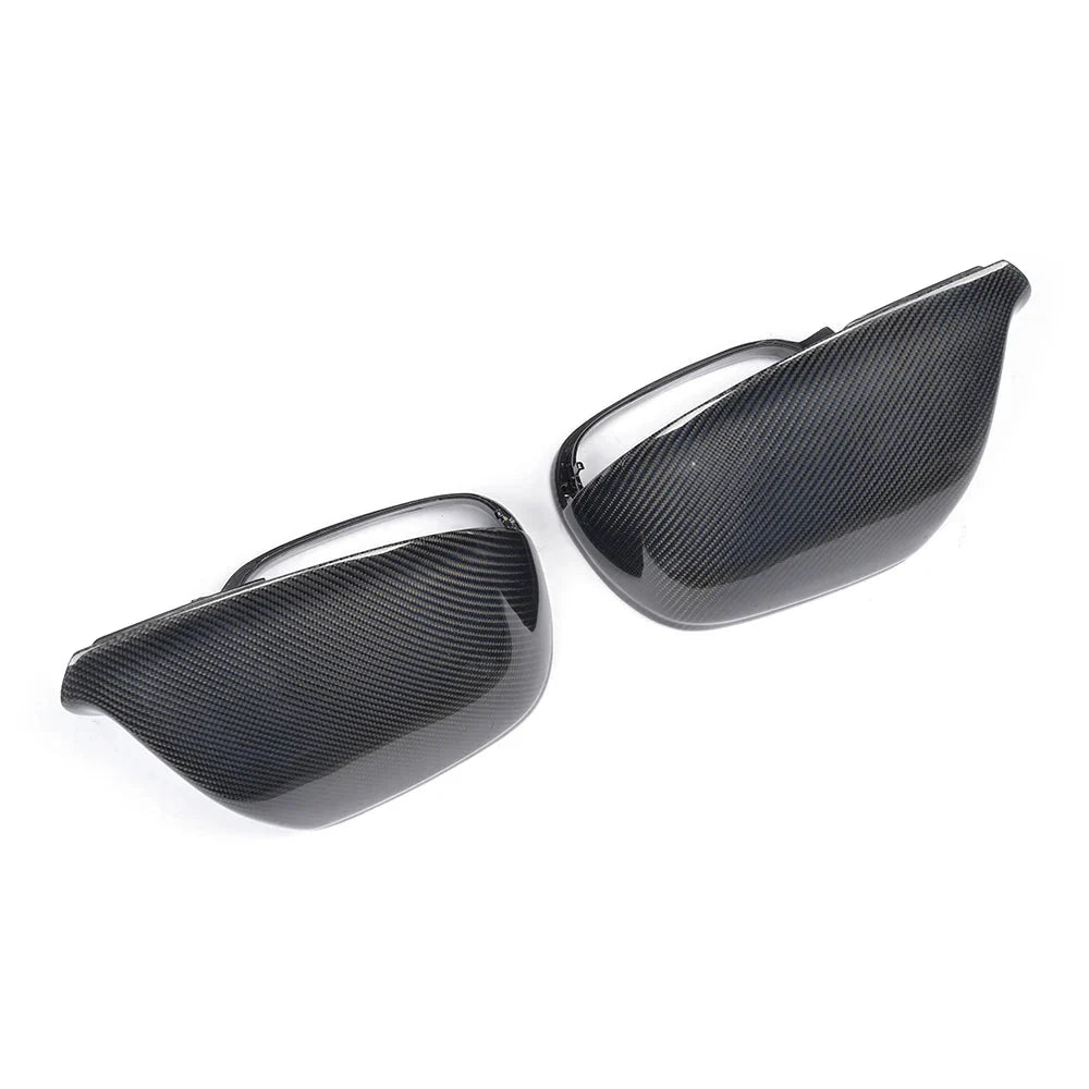 Audi Q5 / Q7 Carbon Fiber Mirror Covers – Direct Replacement Caps (2010–2015)
