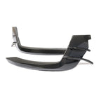 Audi A6 C7 S-Line / S6 Sedan Carbon Fiber A-Style Front Bumper Canard Fins 2015 - 2018