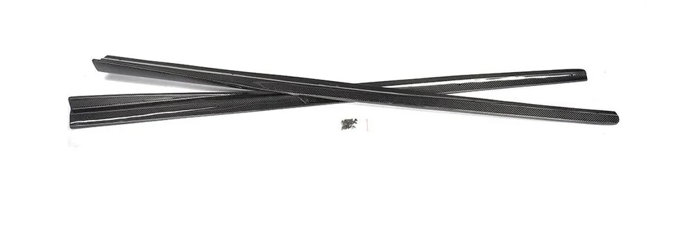 Audi TT 8J MK2 Carbon Fiber Side Skirt Extensions – Coupe (2008–2011)