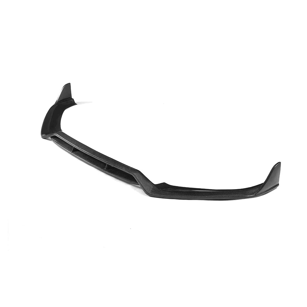 Audi A4 B9 S-Line / S4 Sedan Carbon Fiber J-Style Front Valance Lip 2017 - 2019