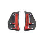 Audi R8 V10 / V10 Plus Coupe 4S Gen 2 Carbon Fiber Rear Bumper Canards 2016 - 2018
