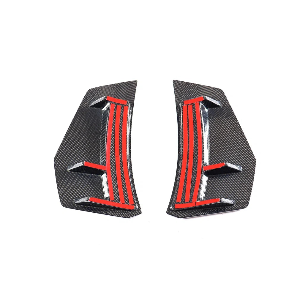 Audi R8 V10 / V10 Plus Coupe 4S Gen 2 Carbon Fiber Rear Bumper Canards 2016 - 2018