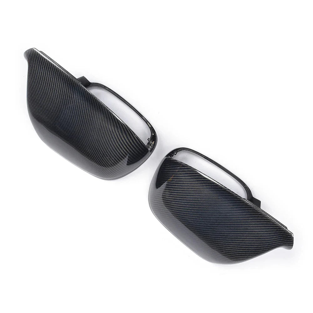 Audi Q5 / Q7 Carbon Fiber Mirror Covers – Direct Replacement Caps (2010–2015)