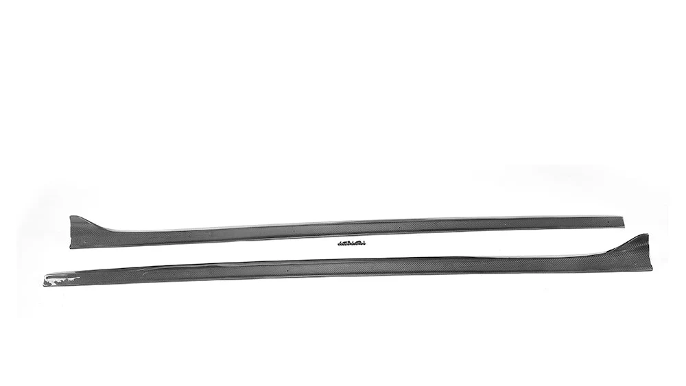 Audi A5 / S5 Coupe 2-Door Carbon Fiber Side Skirt Extensions 2008 - 2016