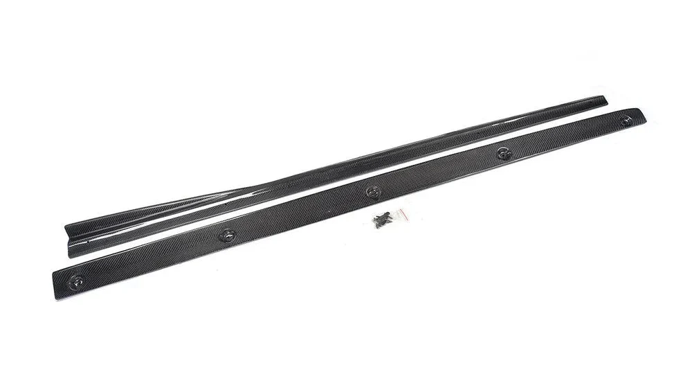 Audi TT 8J MK2 Carbon Fiber Side Skirt Extensions – Coupe (2008–2011)