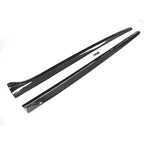 Audi A5 / S5 Coupe 2-Door Carbon Fiber Side Skirt Extensions 2008 - 2016