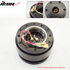 Universal JDM Racing Steering Wheel Quick Release Sanp Off Aluminum