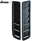 Universal Fitment 20x5" Air Flow Hood Vent Scoop Bonnet Cover 2PC
