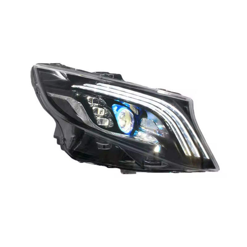 LED Headlights Assembly for Mercedes-Benz V-Class Vito W447 V250/V260 (2016–2021) | Premium LED Upgrade | LED Daytime Running Lights | Plug & Play