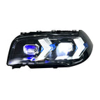 Dual-Color Laser Style LED Headlights for BMW X3 E83 2006-2010