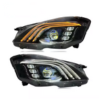 Maybach Style LED Headlights Assembly for Mercedes Benz S-Class W221 (2006–2008)