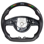 LED Carbon Fiber Steering Wheel for Mercedes-Benz C-Class / CLA / E-Class 2016+