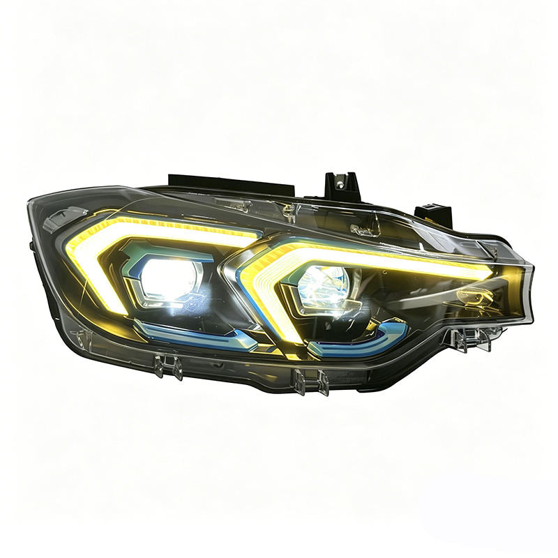 V2 Dual-Color LED Headlights for BMW F30/F31/F35 3 Series 2012-2018