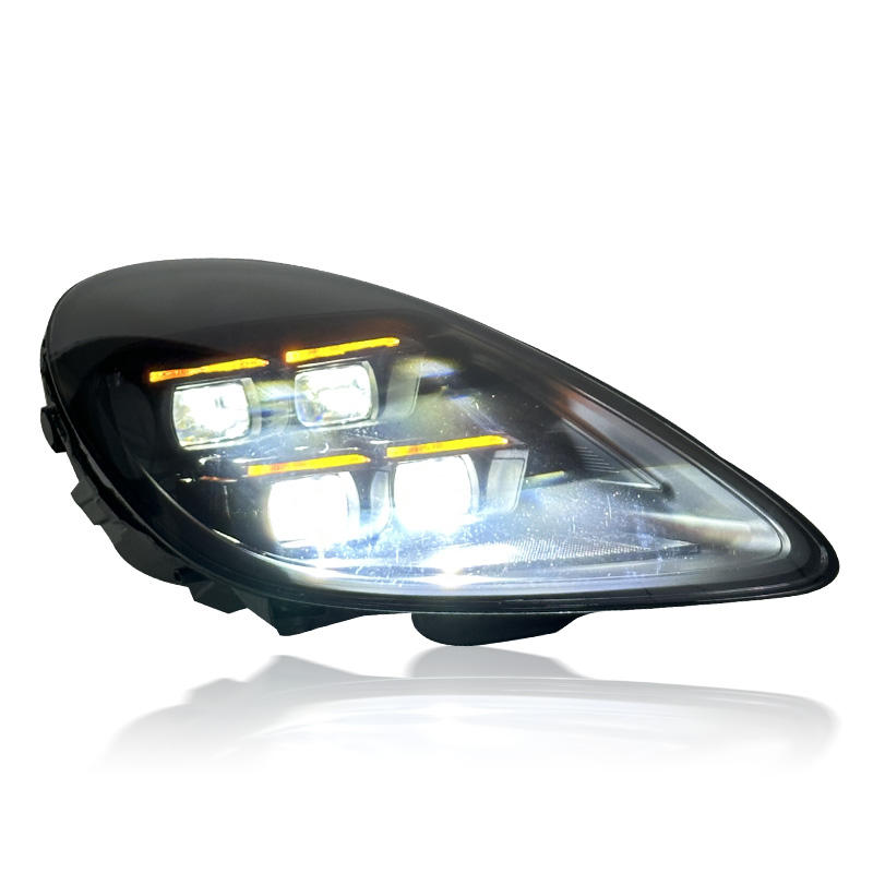 LED Matrix Style Headlights Assembly for Porsche Cayman Boxster 718 982 982C (2016–2023)