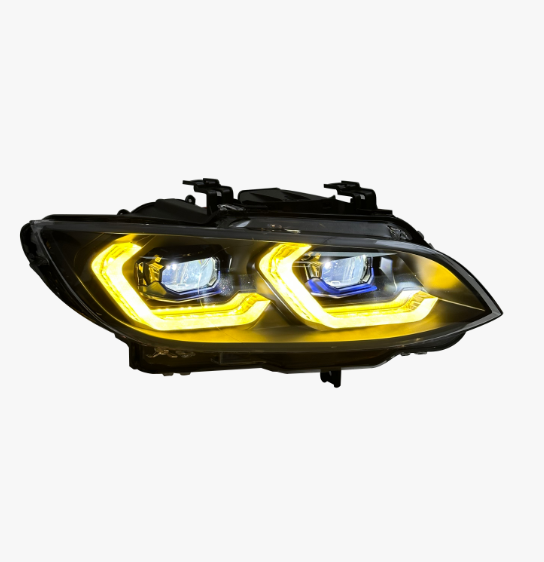 Dual Color LED Headlights Assembly for BMW M3 E92 (2006–2009)