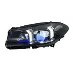 BMW 5 Series F10 / F18 LED Headlight Assembly with High / Low Beam 2011 - 2017