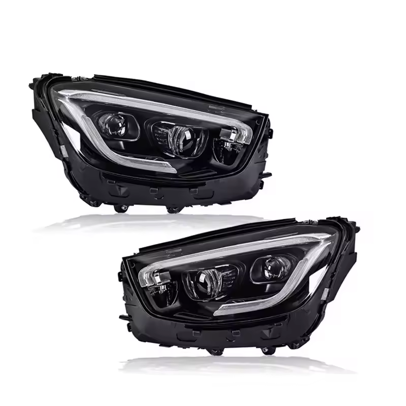 LED Headlights for Mercedes-Benz GLC W253 2016-2022 Plug-and-Play Headlight Assembly