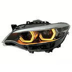 Triple Color LED Headlights Assembly for BMW 2 Series F22 F23 F87 (2014–2021)