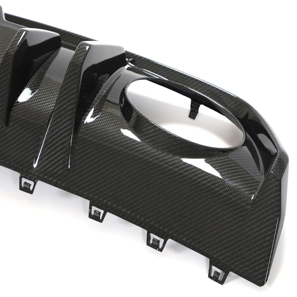 Audi S3 8Y Sedan Dry Carbon Fiber RS3 Style Rear Bumper Diffuser 2021 - 2022