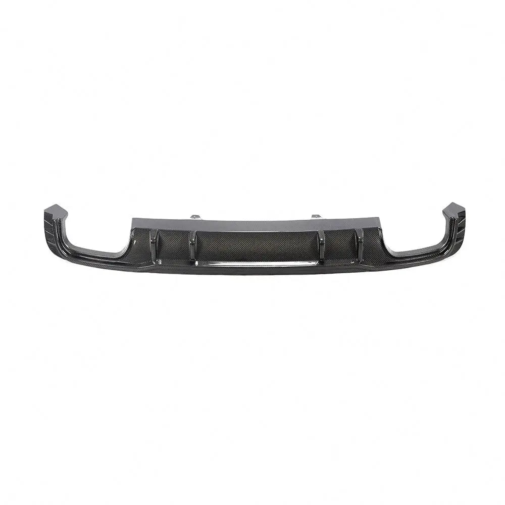 Audi A4 B9 S-Line / S4 B9 Sedan Carbon Fiber Sport Rear Bumper Lip 2017 - 2019