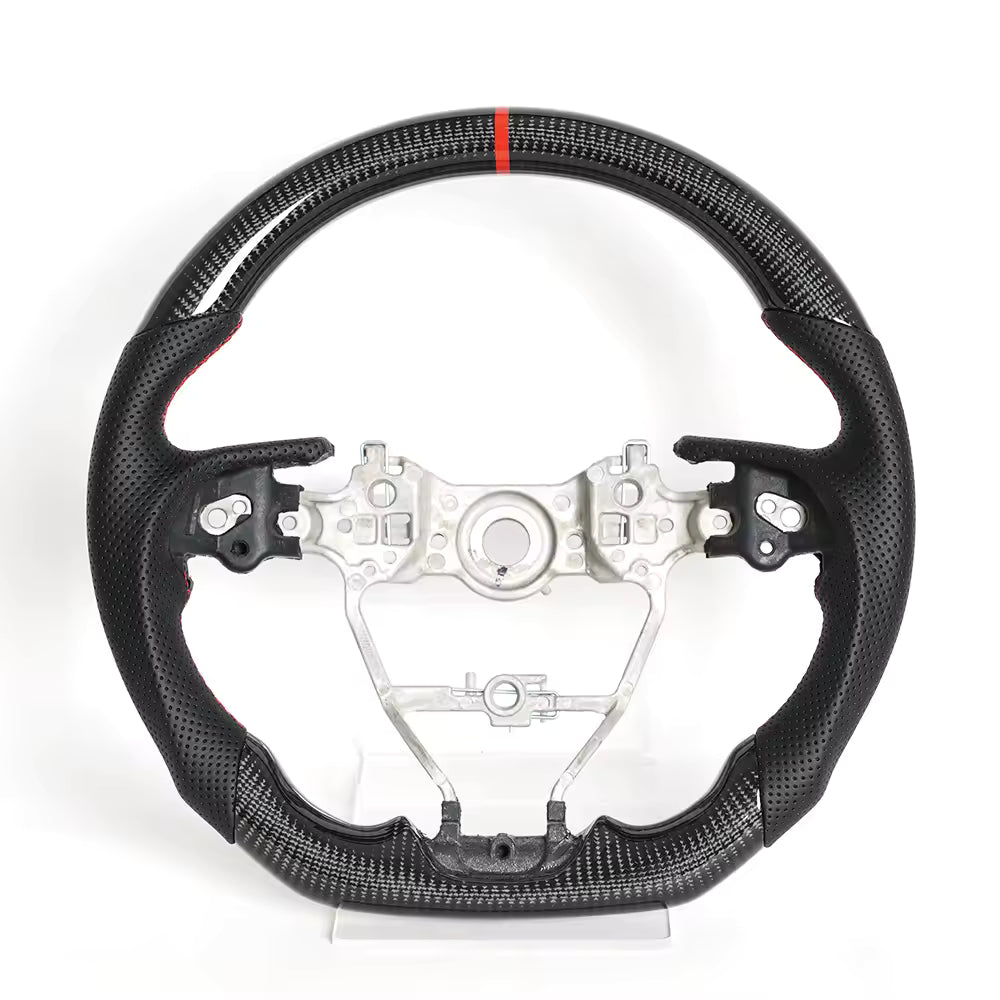 Carbon Fiber LED Steering Wheel for Toyota Camry, RAV4, Avalon & Corolla 2018-2024