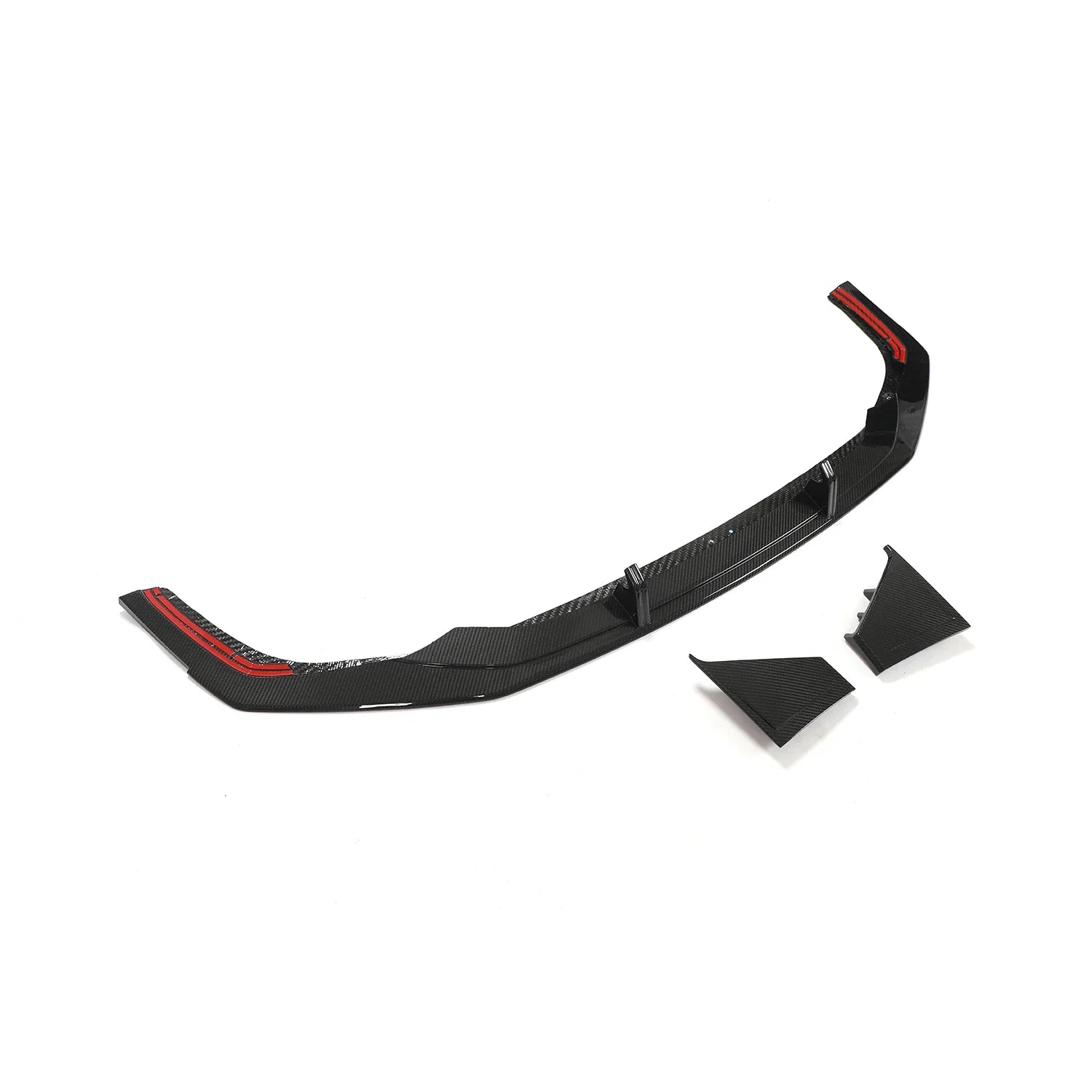 Audi RS7 C8 Sportback 4-Door Pre-Preg Dry Carbon Fiber Front Bumper Diffuser Lip Set 2019 - 2021