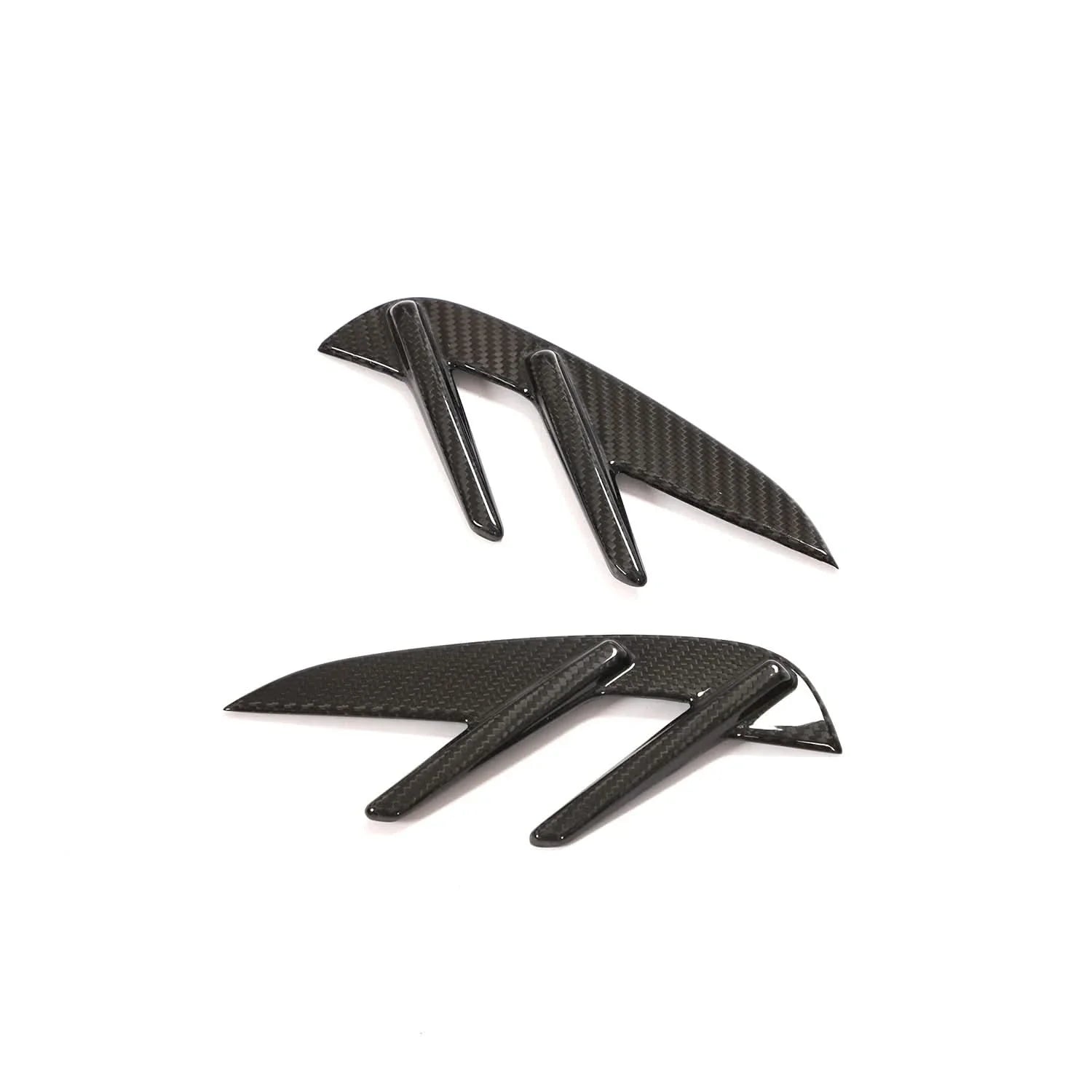 Dry Carbon Fiber Front Fender Vent Trim Set – BMW G80 M3 Competition (2021+)