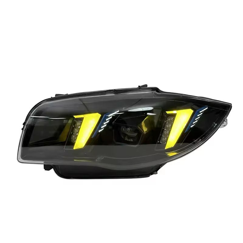 Dual Color LED Headlights for BMW 1 Series E87 2004-2011