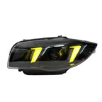 Dual Color LED Headlights for BMW 1 Series E87 2004-2011