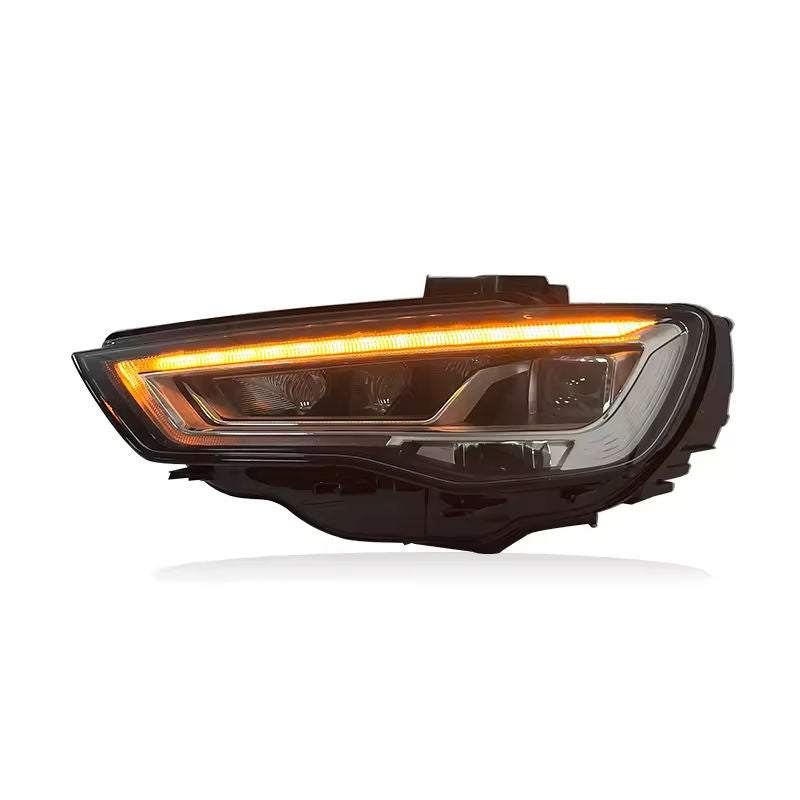 Full LED Headlights for Audi A3 / S3 2013–2016 Plug-and-Play Headlight Assembly