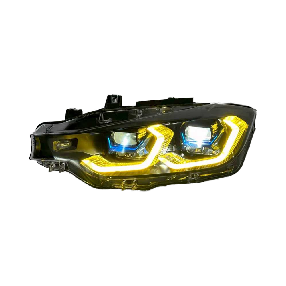 G22 Style Dual-Color LED Headlights for BMW F30/F31/F35 2013-2018