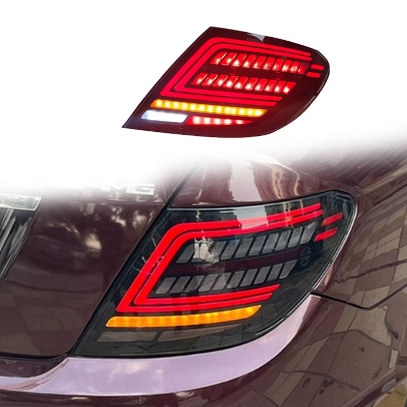 LED Taillights for Mercedes-Benz C-Class W204 C180 C63 2007-2014