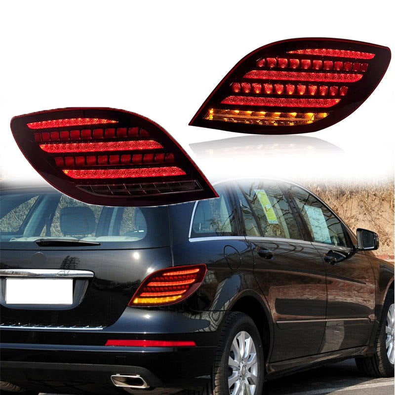 LED Tail Lights for Mercedes-Benz R-Class W251 2010-2017 with Dynamic Turn Signals