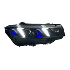 Snake Eye Dual-Color LED Headlights for BMW 3 Series G20/G28 2023-2024