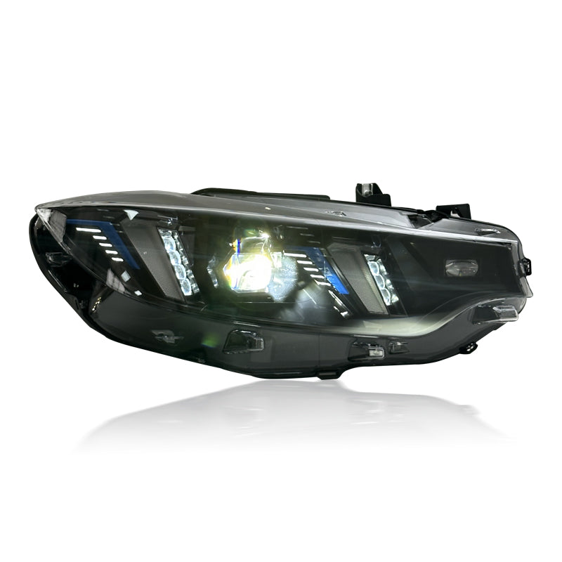 Snake Eye LED Headlights Assembly for BMW 4 Series F32 & M3/M4 F80/F82 (2013–2019) | Dual Color DRL Upgrade | Plug & Play