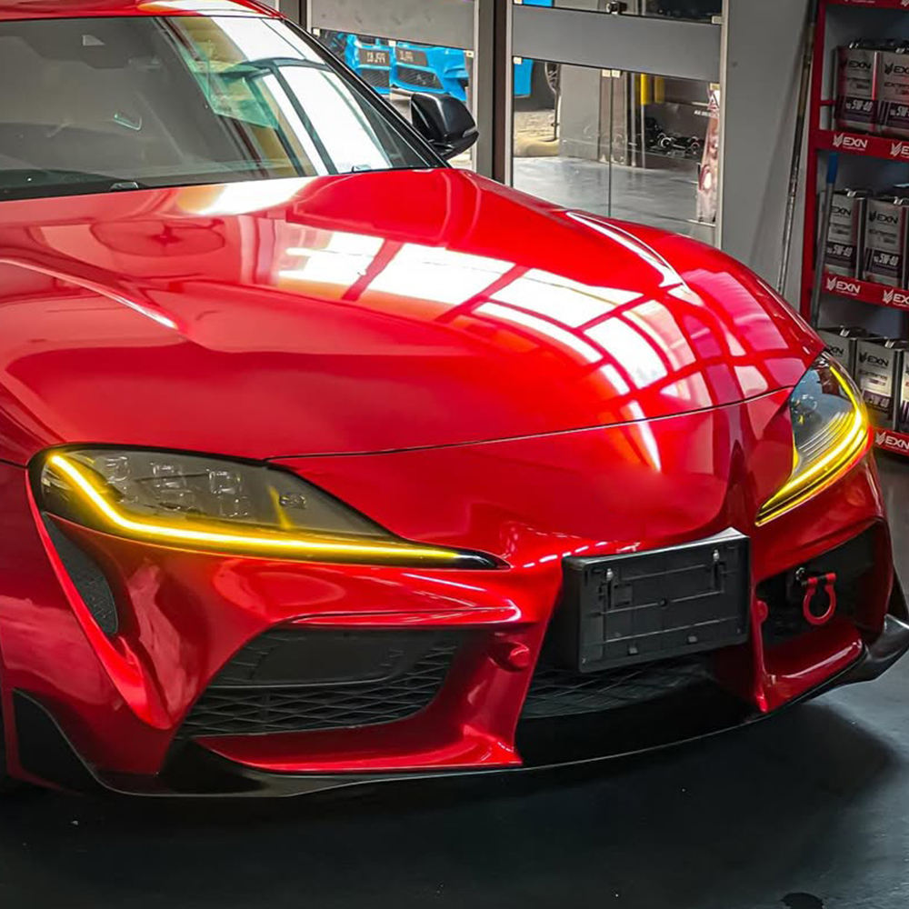 Dual-Color LED DRL Modules for Toyota GR Supra A90/A91 2020-2024