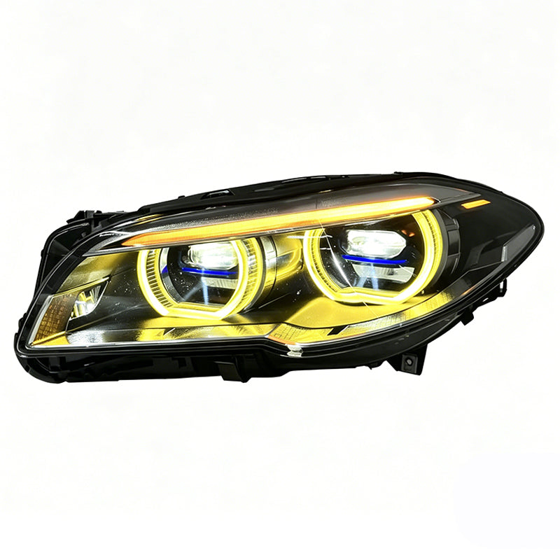 Angel Eye Laser Dual Lens Bi-Color LED Headlights for BMW 5 Series F10/F18 & M5 2010-2017