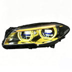 Angel Eye Laser Dual Lens Bi-Color LED Headlights for BMW 5 Series F10/F18 & M5 2010-2017