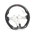 Real Carbon Fiber Steering Wheel for BMW F-Series 1, 2, 3, 4, X1, X3, X6 & M2 – Tri-Color or Red Stripe